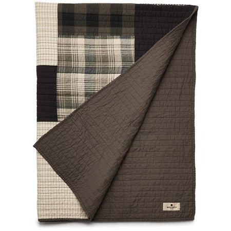 WOOLRICH Woolrich WR50-1786 Winter Hills Quilted Throw - Tan WR50-1786